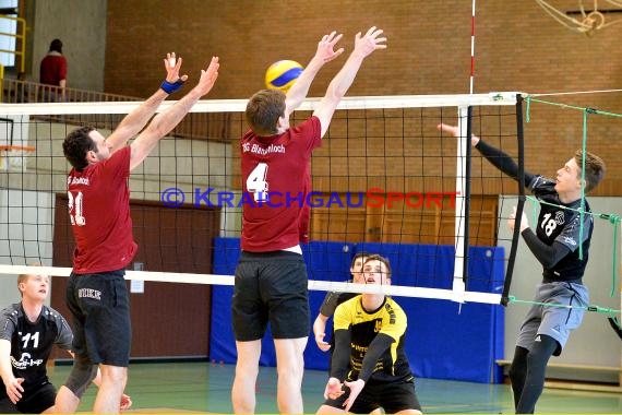 Volleyball Herren Verbandsliga SG Sinsheim/Waibstadt/Helmstadt vs TSG Blankenloch 3 (© Siegfried Lörz)